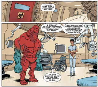 Nowhere Men #7 art by Taylor and Bellaire